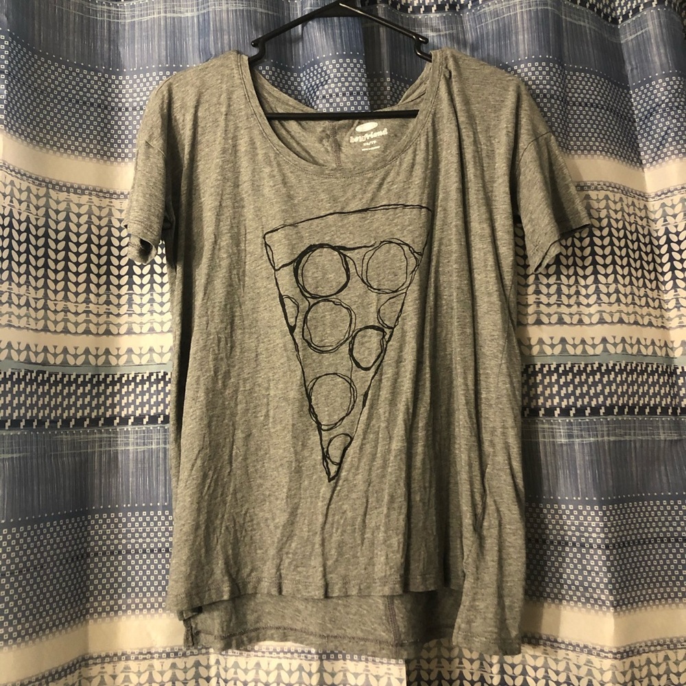 cute girls pizza shirt (summer)